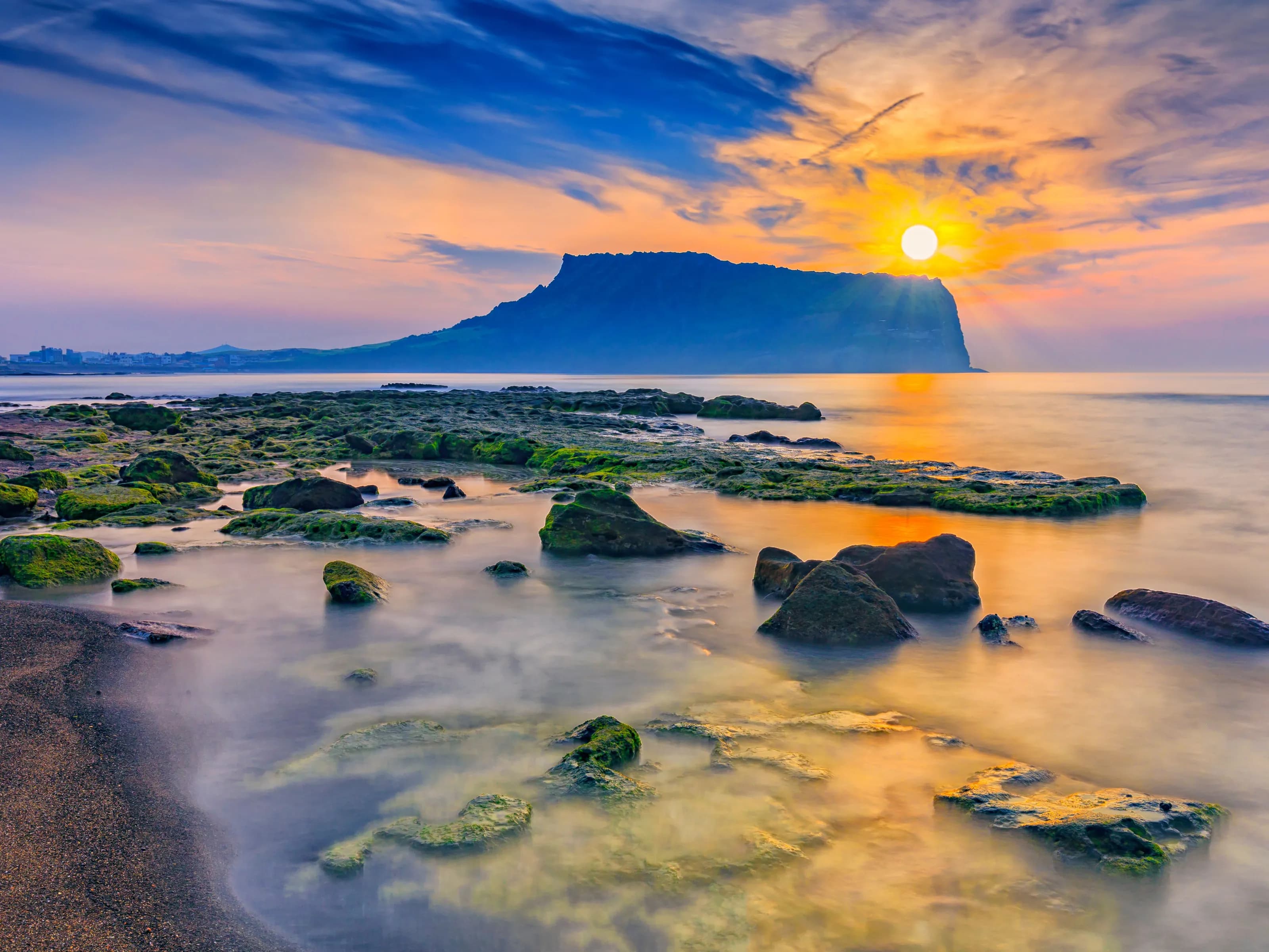 Seongsan Ilchulbong sunrise, Jeju Island