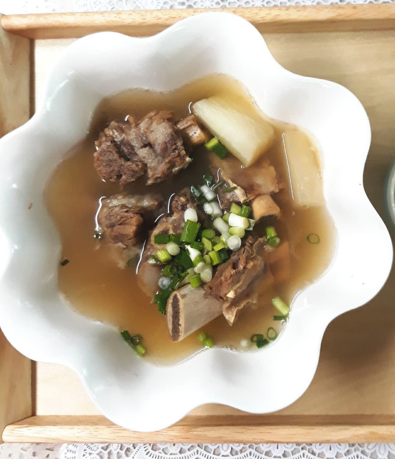 حساء ضلوع البقر