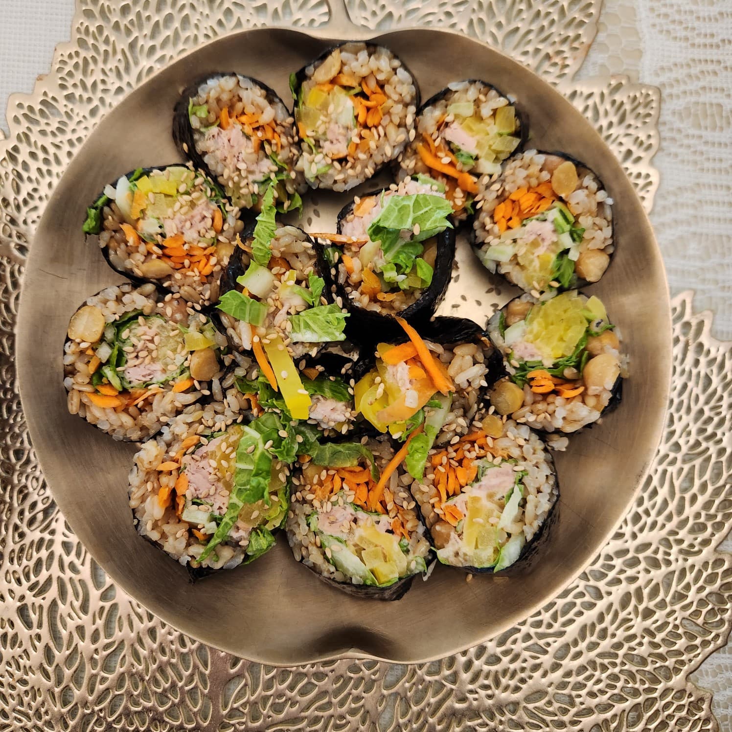 غيمباب خضار أو تونة