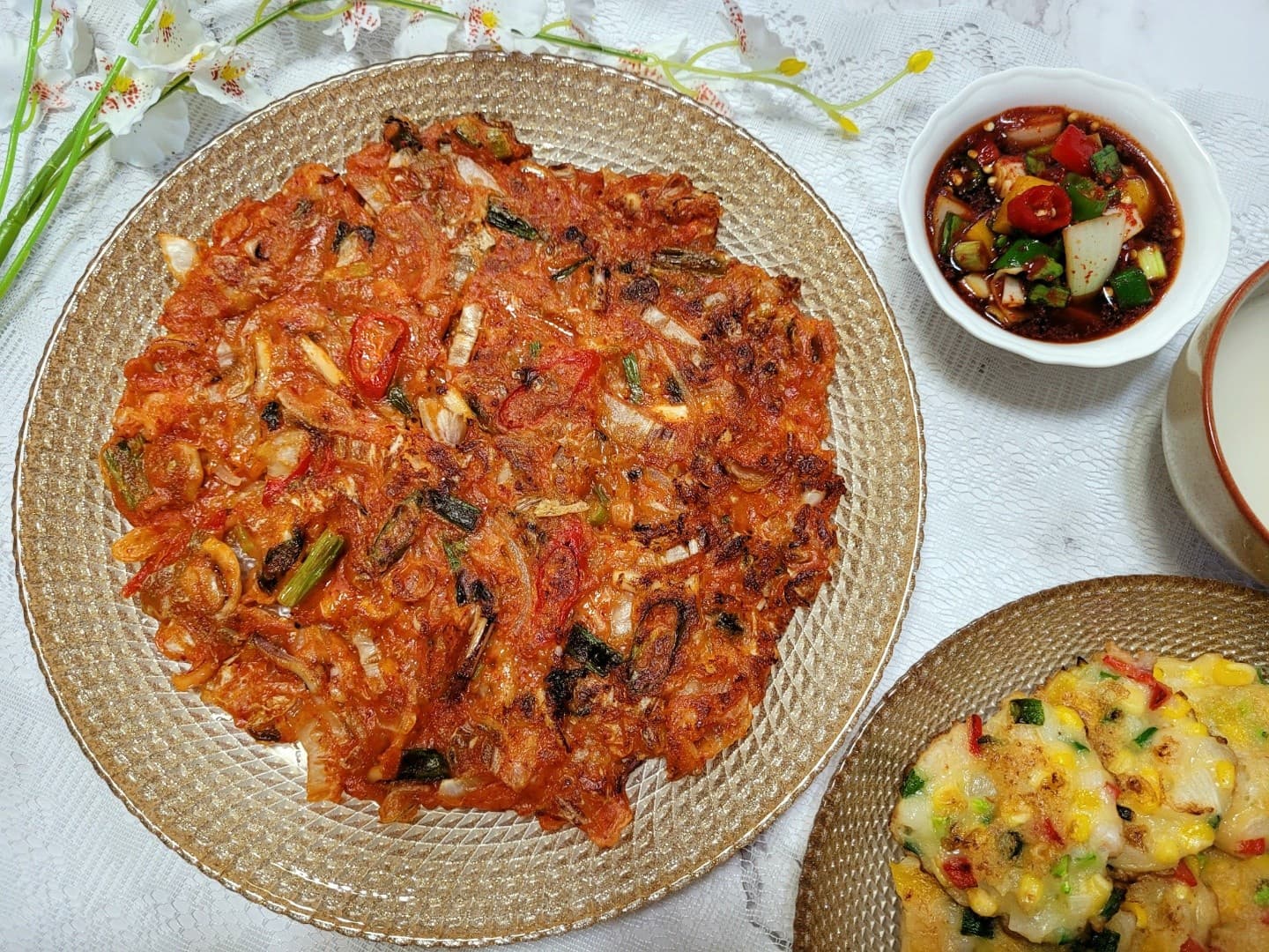 فطيرة الكيمتشي