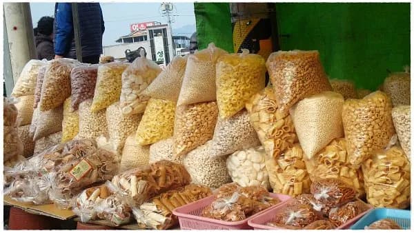 أرز منفوخ مقرمش