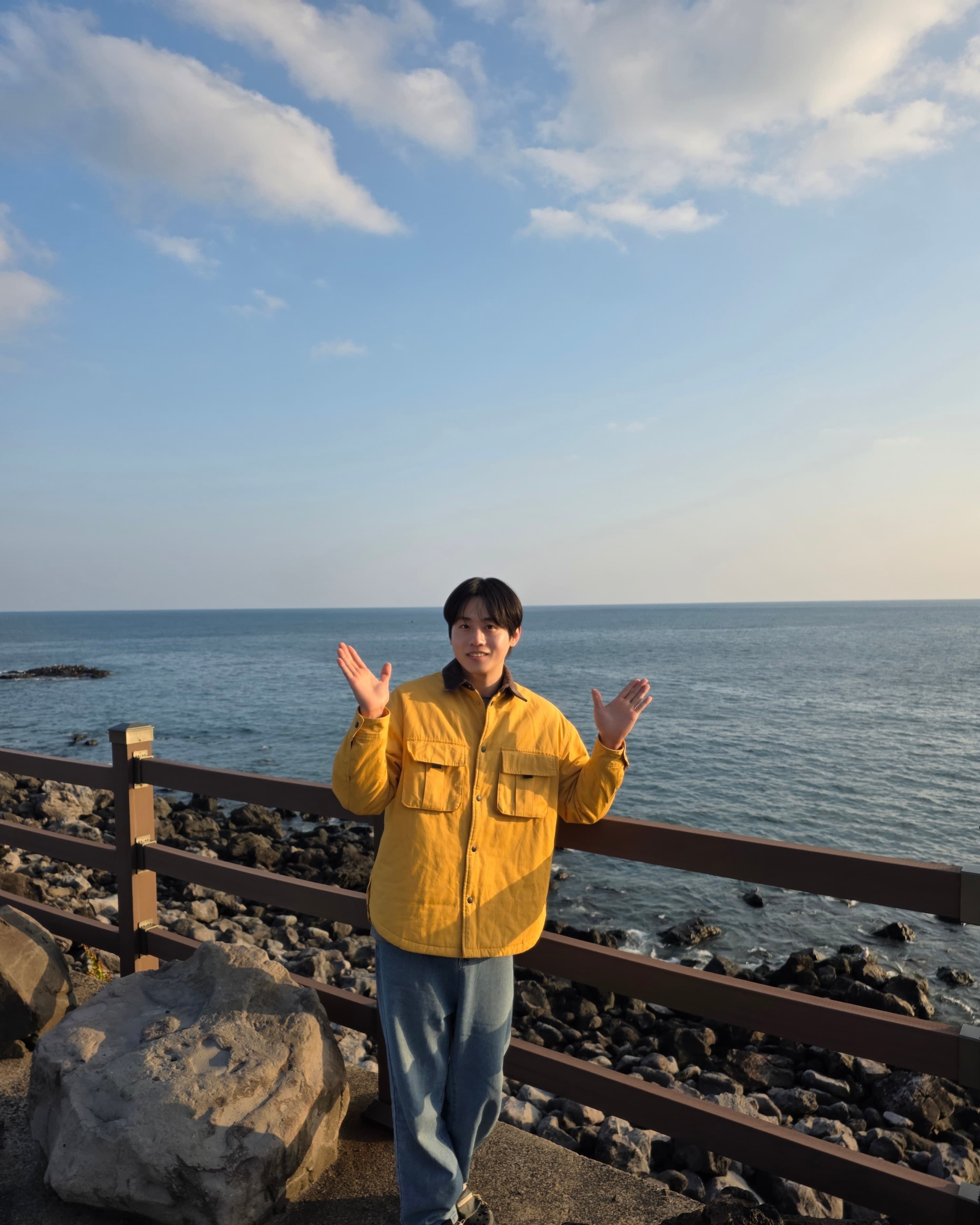 Nasir Seong at Jeju Island